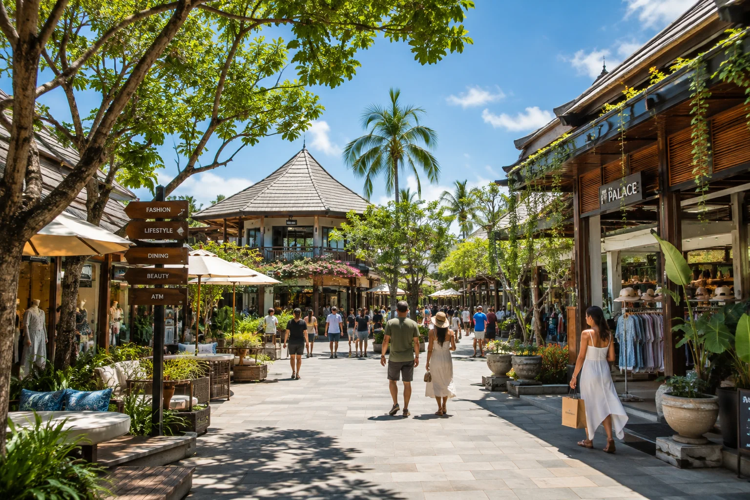 Outdoor Shopping in Bali for a Relaxed Day Out